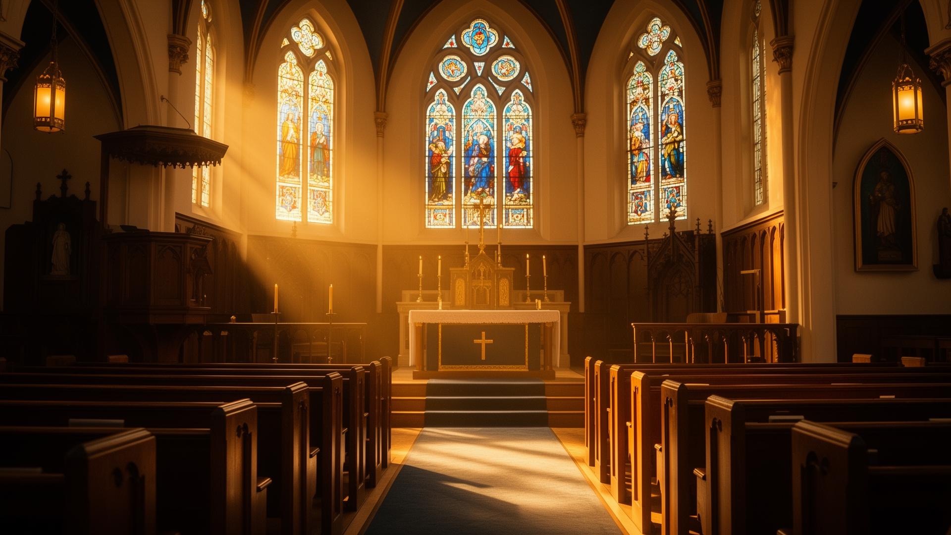 Sanctuary at golden hour